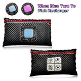 Dryer Keep Windscreen Microwave Recharge Dryer Car Dehumidifier Moisture Absorber Bag - Top-Down View