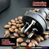 Automatic Stainless Steel Coffee Maker Pot with Anti-Overflow Sensor for Greek, Turkish, and Arabic Coffee - Front View