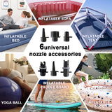 Electric 16PSI HT-781 High Pressure SUP Electric Air Pump 12V DC Paddle Board 16/20PSI Auto-Off - Top-Down View