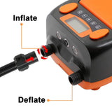 Electric & Battery Powered  HT-790 High Pressure SUP Electric Air Pump 12V DC Paddle Board 16/20PSI Auto-Off - Extra Image