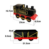 Electric Christmas Classic Train Toy Kids Set Railway Music With 16pcs Tracks AU STOCK - Front View