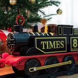 Electric Christmas Classic Train Toy Kids Set Railway Music With 16pcs Tracks AU STOCK - 45-Degree Angle