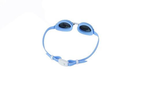 Kids' Silver Mirrored Lens Swim Goggles