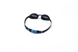 Golden Junior Mirrored Lens Swimming Goggles with UV Protection - Front View