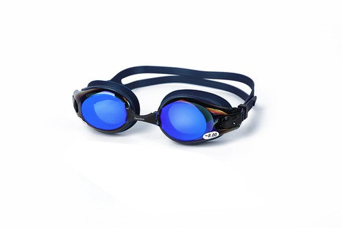 Prescription Swimming Goggles with Mirrored Lenses - Nearsighted -2.0