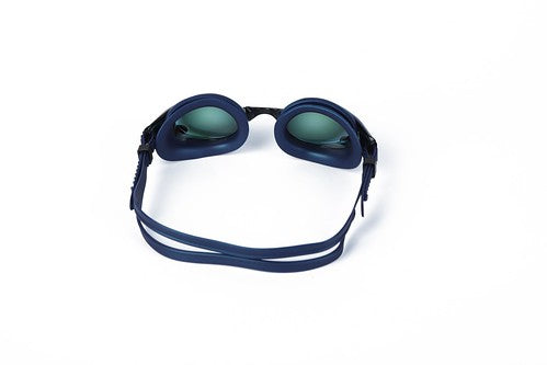 Prescription Swimming Goggles with Mirrored Lenses -4.0