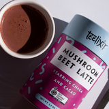 Teelixir Organic Mushroom Beet Latte 500g - Side View