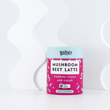 Teelixir Organic Mushroom Beet Latte 500g - Top-Down View