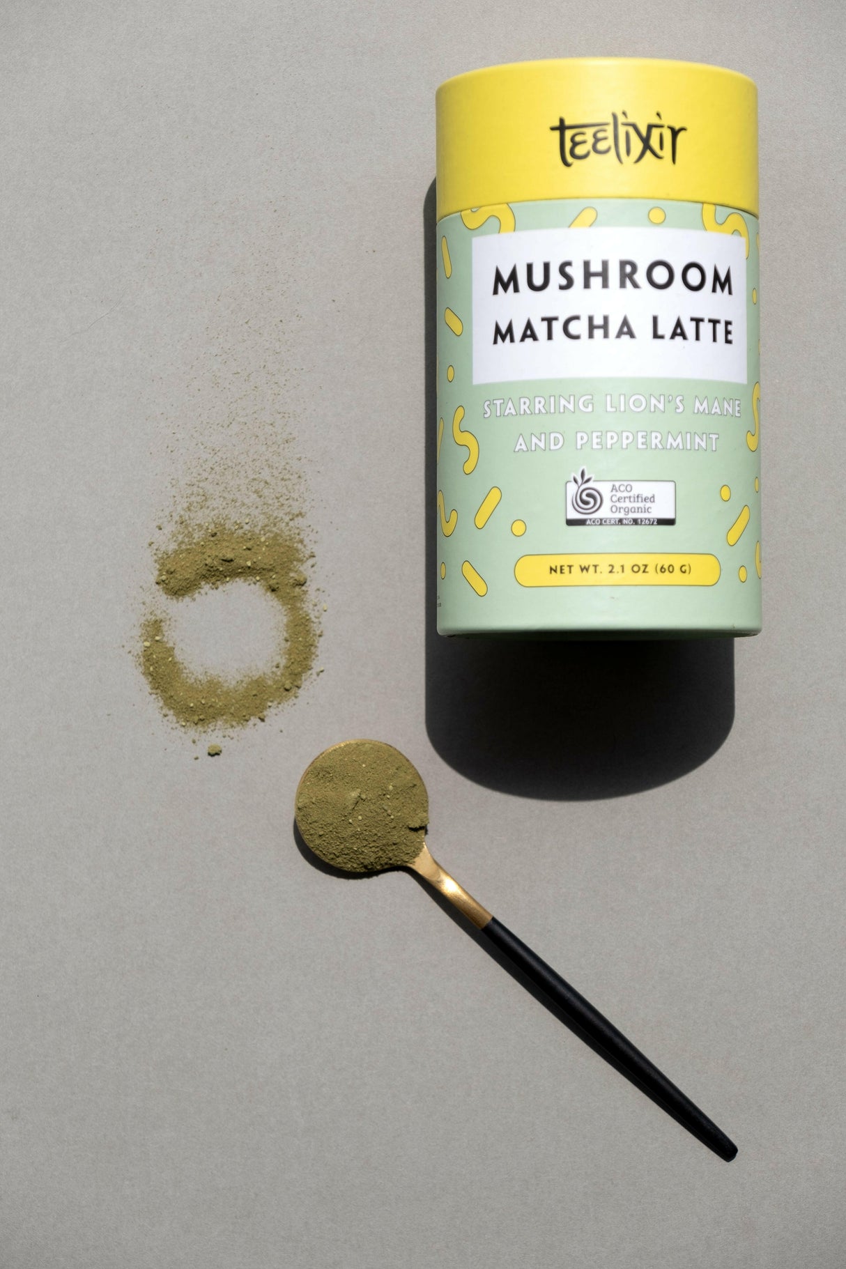 Teelixir Organic Mushroom Matcha Latte 500g