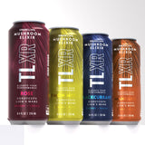 TLXR Sparkling Mushroom Elixir - Rose - Pack of 4 - 45-Degree Angle