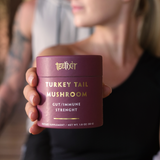 Teelixir Organic Turkey Tail Mushroom 500g - Front View