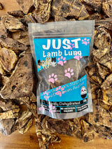 1x Just Lamb Lung - 50g - Side View