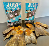 1x Just Salmon Tails - Top-Down View