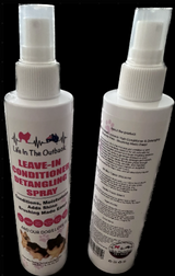 1x Life in the outback Leave-in conditioner detangling spray - Side View