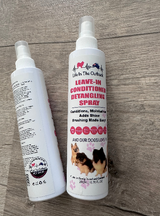 1x Life in the outback Leave-in conditioner detangling spray - Top-Down View