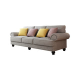 The Cloud Nine 3-Seater Sofa Grey - Side View