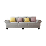 The Cloud Nine 3-Seater Sofa Grey - Top-Down View