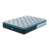 Palermo Contour 20cm Encased Coil Queen Mattress CertiPUR-US Certified Foam