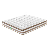 Kingston Slumber Mattress KING Size Bed Euro Top Pocket Spring Bedding Firm Foam 34CM