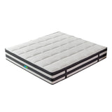 Kingston Slumber Mattress KING Size Bed Euro Top Pocket Spring Bedding Firm Foam 34CM - Side View