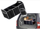 Collapsible Car Trunk Organiser with Cooler Bag - Front View