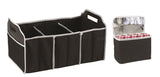 Collapsible Car Trunk Organiser with Cooler Bag - 45-Degree Angle