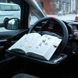 LIVINGTODAY Multi Function Handy Car Tray - Side View