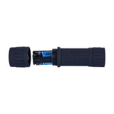 Brillar Durable Pocket Torch - Black - Top-Down View