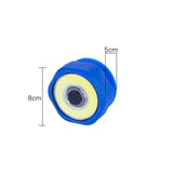 Suction Cup Work Light with COB LED Technology-Black/Navy - Black - Top-Down View