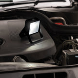 Brillar Swivel Stand Worklight - Black - Side View