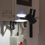 Brillar Swivel Stand Worklight - Black - 45-Degree Angle