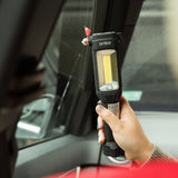 Brillar Emergency Torch, Seatbelt Cutter, Window Breaker - Black - Side View