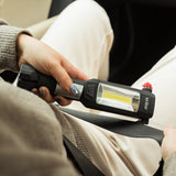 Brillar Emergency Torch, Seatbelt Cutter, Window Breaker - Black - 45-Degree Angle
