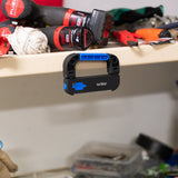 Brillar Powerbank Carabiner Torch 2200mAh - Blue - Side View