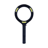 Illuminated Magnifying Glass with COB LED Technology - Black/Navy - Rear View