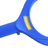 Brillar Light Up Magnifying Glass – Blue, 3× Magnification with COB LED Lighting - Front View