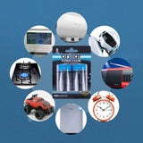 Brillar D Platinum Alkaline Batteries 2pk - Front View