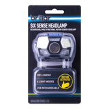 Brillar Sixth Sense - 200 Lumen 6 Mode Rechargeable Headlamp - Front View