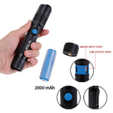 Brillar Investigator 1000 Lumens Rechargeable USB Flashlight - Front View