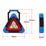 Brillar Emergency Mate - 300 Lumen Rechargeable Roadside Safety Light - Top-Down View