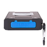 Brillar 8000mAh Solar USB Power Bank 200 Lumens LED Torch - 45-Degree Angle
