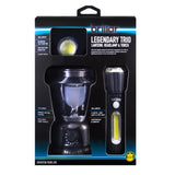 Brillar Legendary Trio Touch, Headlamp & Lantern - Front View