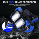 Brillar 600 Lumen Versatile 360° Rotating COB LED Work Lamp - Top-Down View