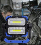 Brillar 600 Lumen Versatile 360° Rotating COB LED Work Lamp - Close-Up Angle