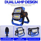 Brillar 600 Lumen Versatile 360¬8 Rotating COB LED Work Lamp - Side View
