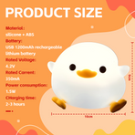 Squishy Cute Duck Night Light