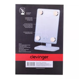 Clevinger Bel Air Led Illuminated Makeup Vanity Mirror Adjustable Tilt Function - Top-Down View