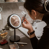 Clevinger Lisbon LED Illuminated Double Sided Mirror - Top-Down View