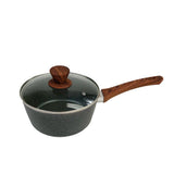 Clevinger 20cm Non-Stick Saucepan With Lid - Rear View