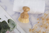 Clevinger Eco Bamboo Pot Brush - Top-Down View